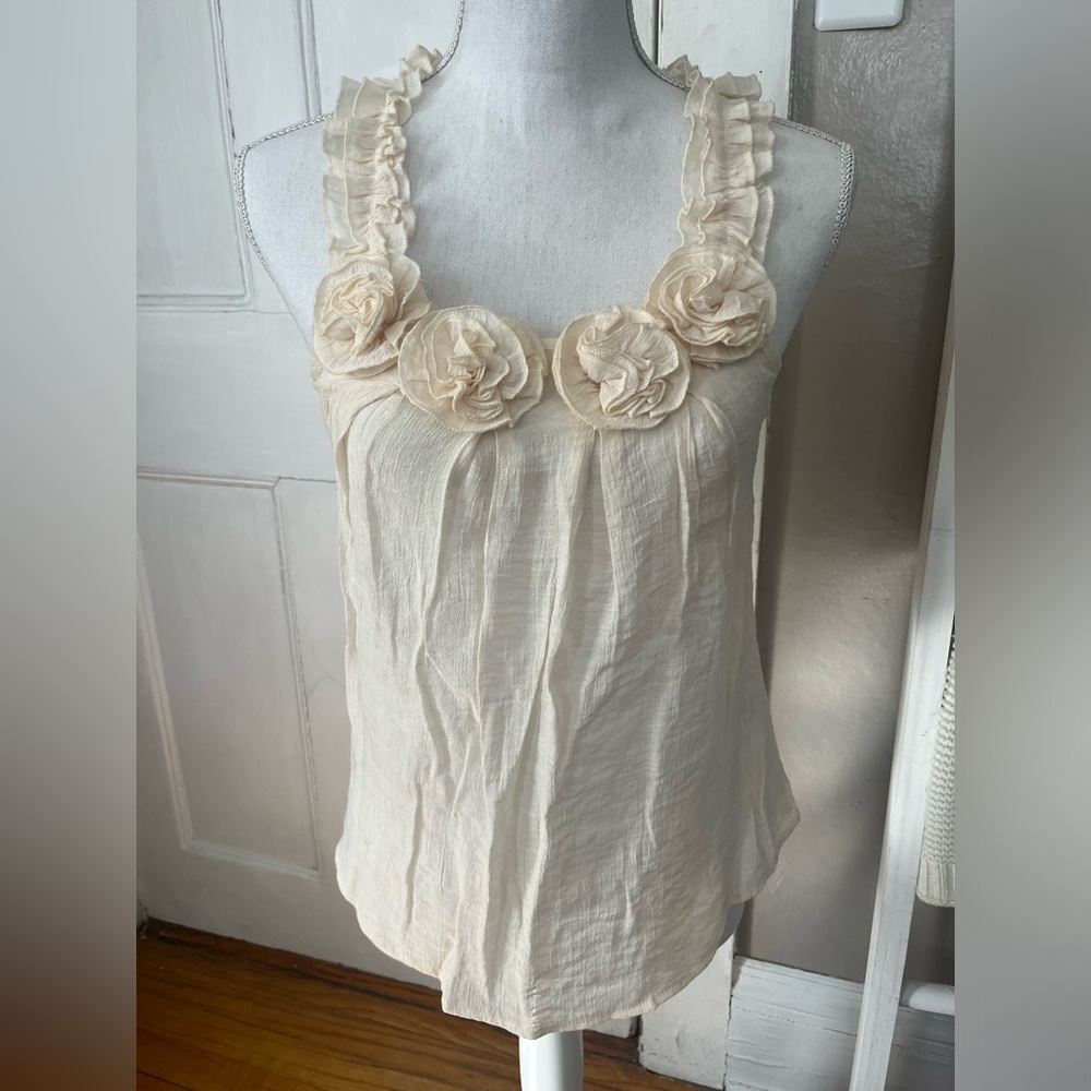 Floral Appliqué Tank